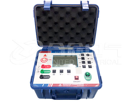 数字兆欧表在异步电动机试验中的使用