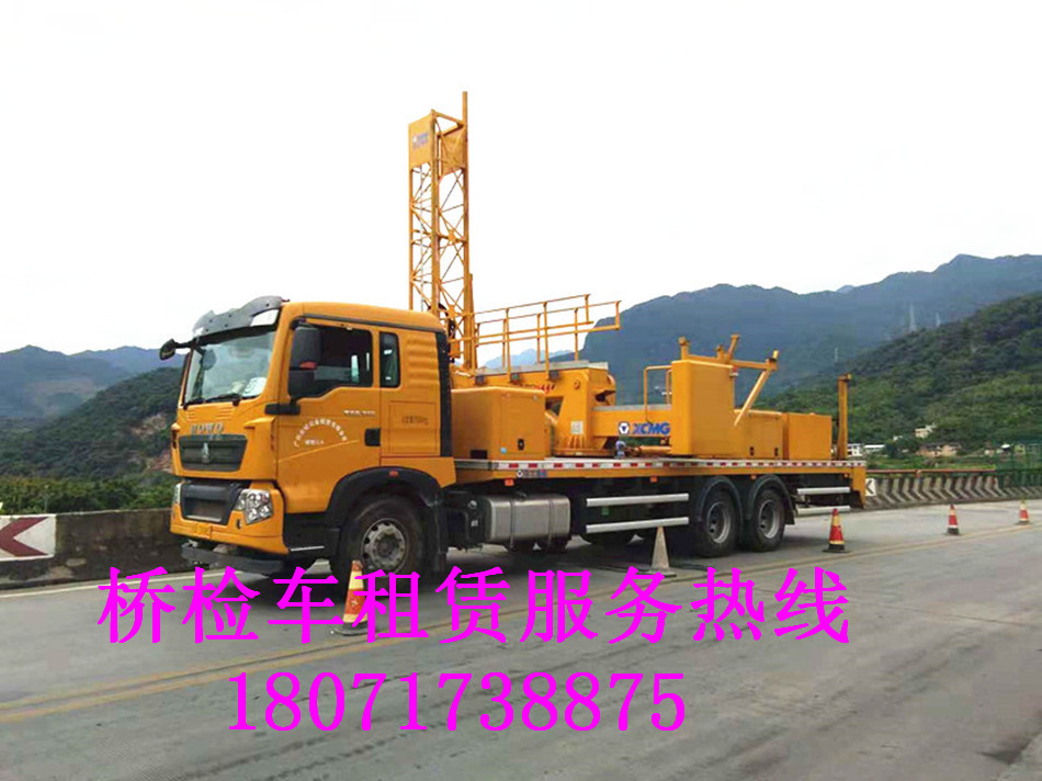 巴彦淖尔16米桥梁检测车租赁，乌兰察布2米桥检车出租