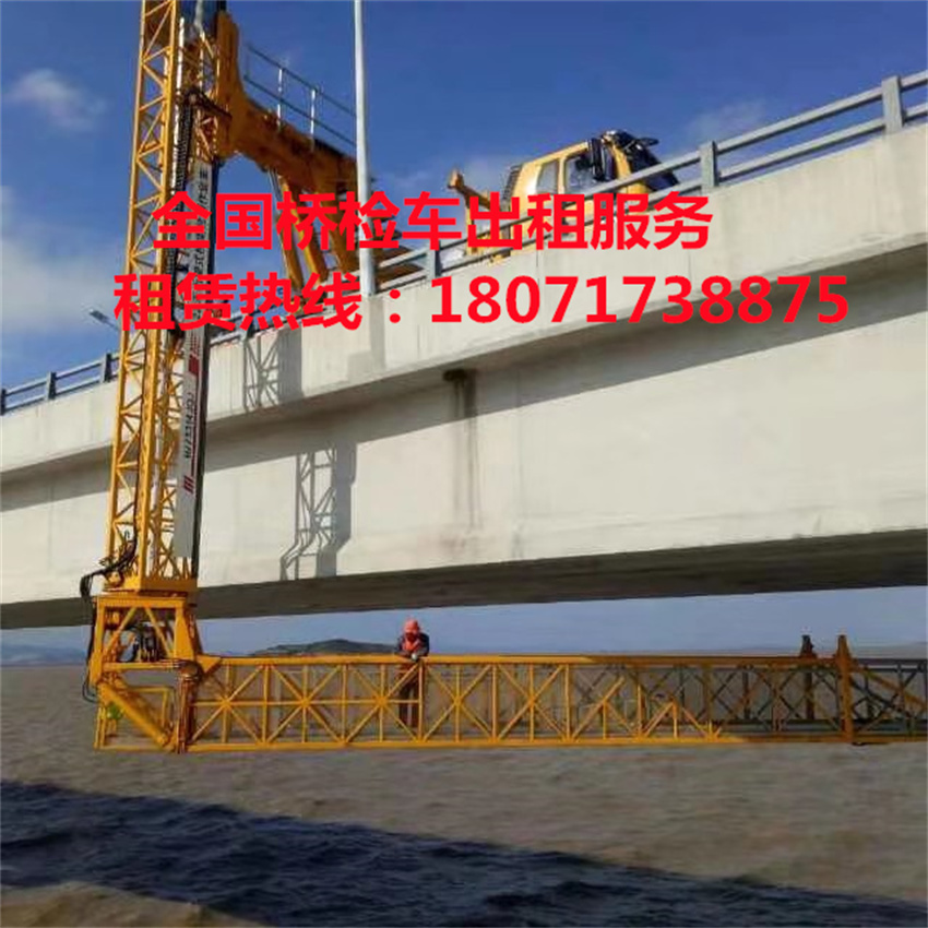 崇仁18米桥梁检测车租赁，龙南桥梁防撞缓冲车出租