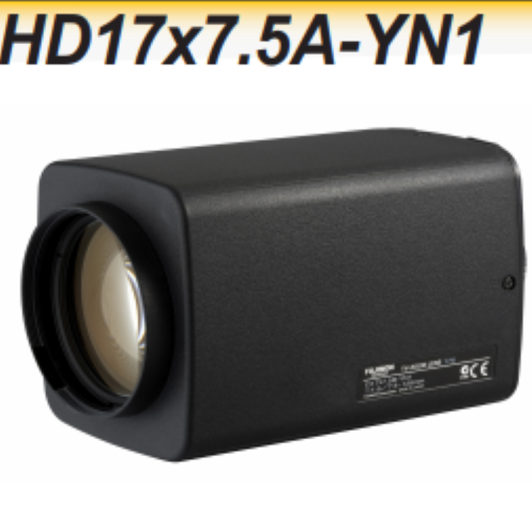 HD17x7.5A-YN1 白山市富士能200万像素7.5-128mm变焦镜头