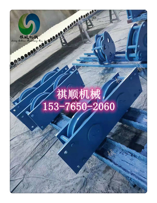 水平转向轮 卡轨车压绳轮组 摩擦轮绳衬