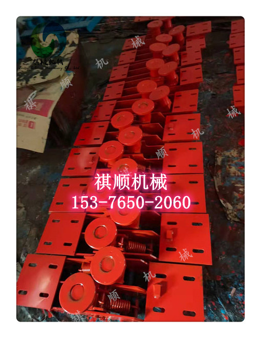 无极绳绞车压绳轮托绳轮组 大尾轮 梅花轮组
