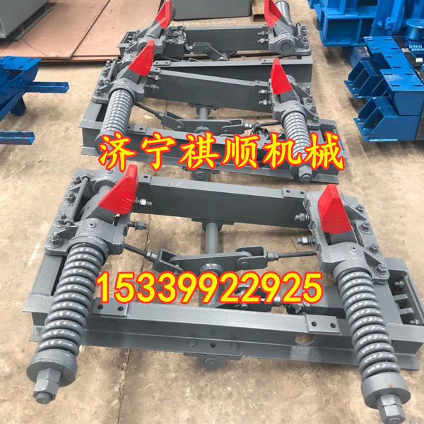 矿用抱轨阻车器 双轨阻车器 气动阻车器