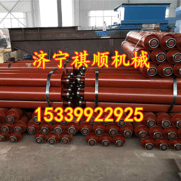 GLD800带式给煤机配套缓冲托辊 带槽防跑偏托辊