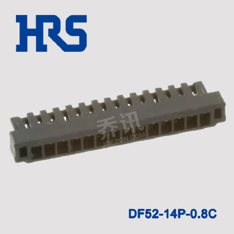 DF52-14P-0.8C日本广濑HRS胶壳连接器电阻电流