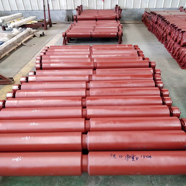 给煤机缓冲托辊 重型缓冲托辊 带式给煤机配套用托辊