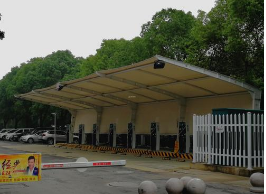 罗田县专业汽车棚膜结构 罗田县充电桩电动车棚膜结构加工