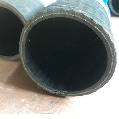厂家定制煤矿用51-89mm带钢丝编织喷砂胶管压力10公斤过煤渣