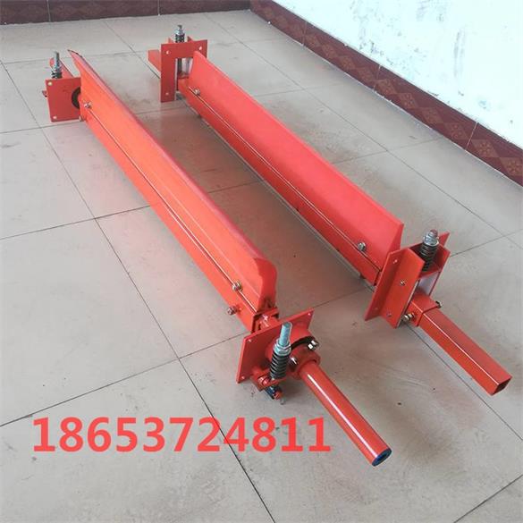 合金橡胶二道清扫器 P型聚氨酯清扫器 清扫物料减轻人力