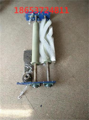 毛刷式清扫器 圆柱毛刷清扫器 湿式履带毛刷清扫器