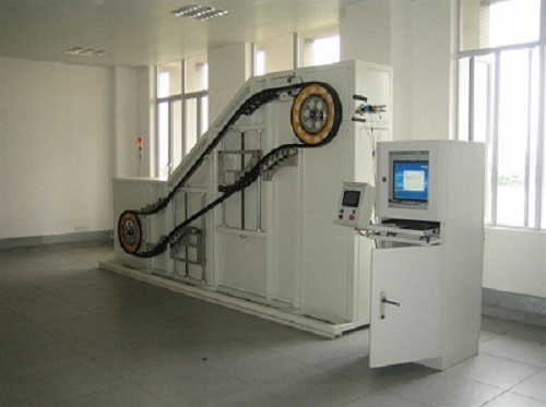 自动扶梯梯级滚轮疲劳耐久性试验台 自动扶梯梯级滚轮疲劳检测设备