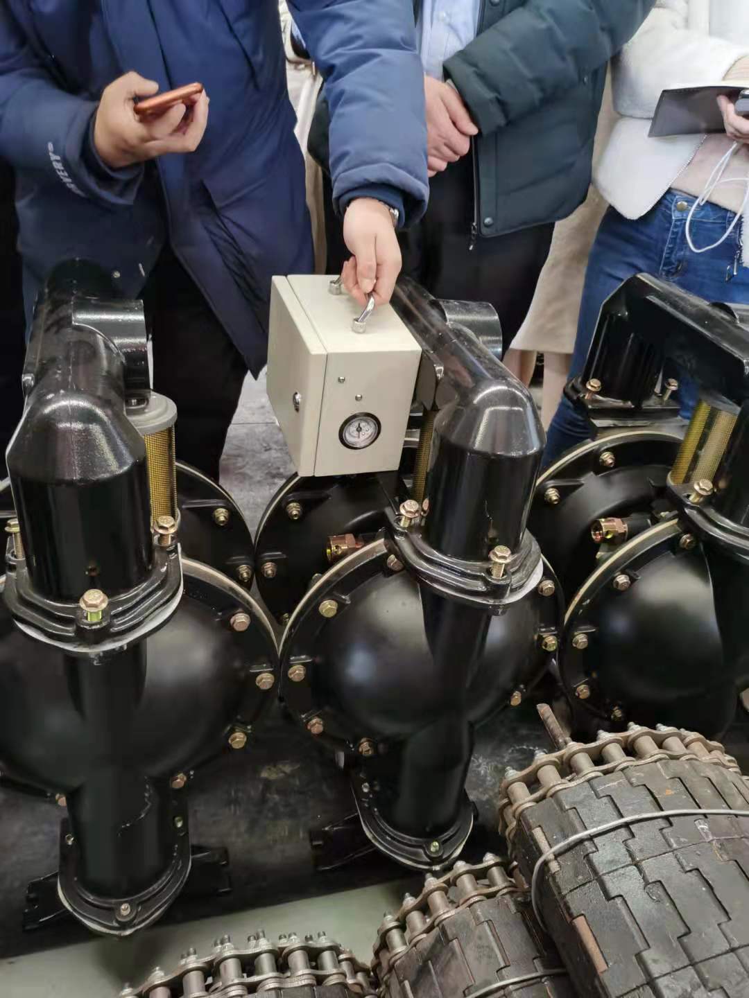 BQG550/0.2Z矿用自动气动隔膜泵自动控制泵的开停
