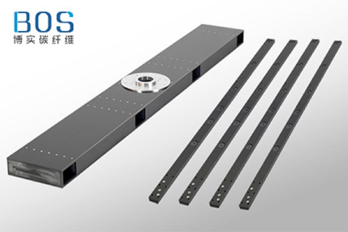 博实碳纤维牙叉1.5m加工 碳纤维工业机械手减重定制