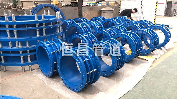 海南松套限位伸缩接头安装说明真实案例