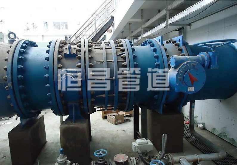 双鸭山涪陵法兰式限位伸缩节区别正确安装