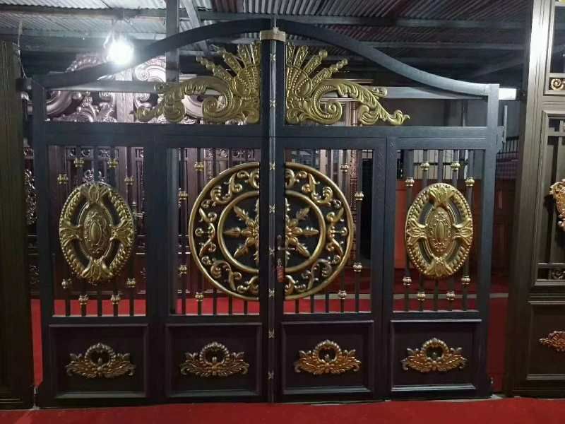 优美雅金属制品厂推出新品铝艺大门 栏杆 扶手不锈不褪色