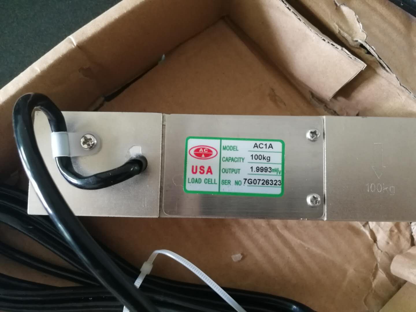 AC1A-100KG美国AC称重传感器