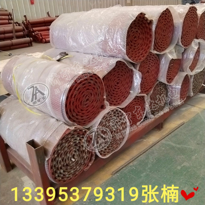 GLD2200给煤机甲带 二维柔性甲带 锰钢材质