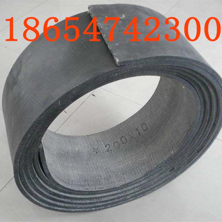 新疆80*6石棉橡胶刹车带 100*10机械制动带高抗
