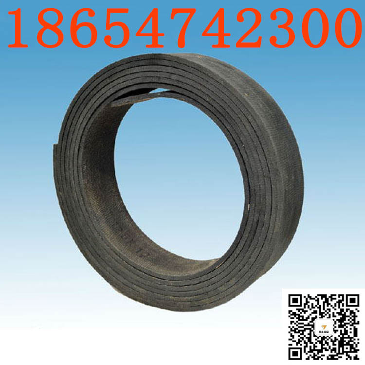 内蒙古矿山机械设备刹车带 石棉铜丝刹车带 橡胶刹车带