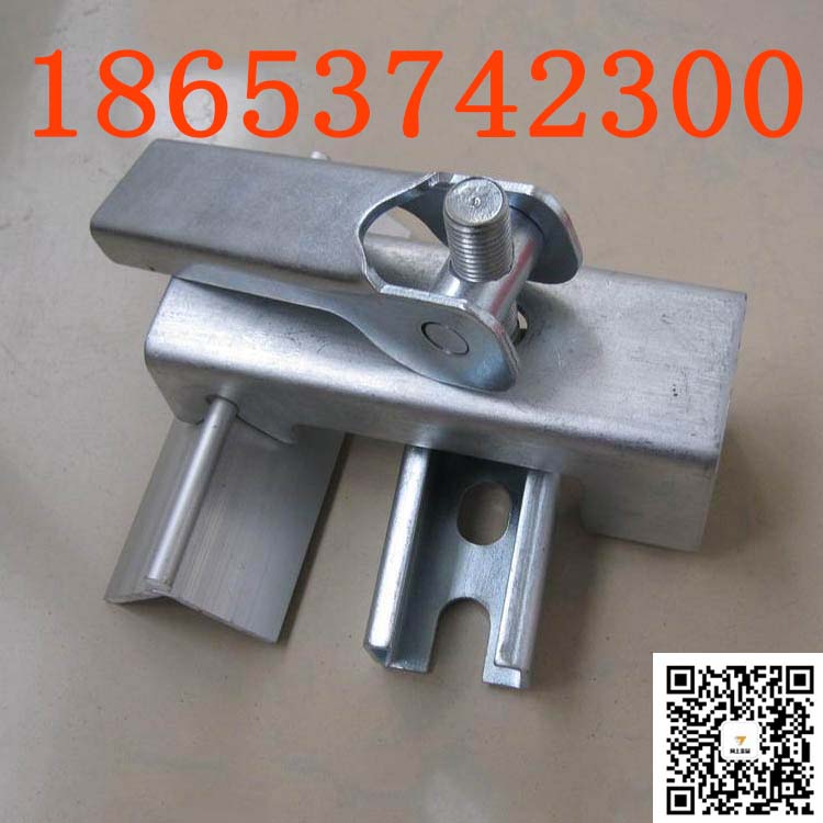 不锈钢螺栓碳钢夹持器 防溢裙板夹持器角铝压紧装置