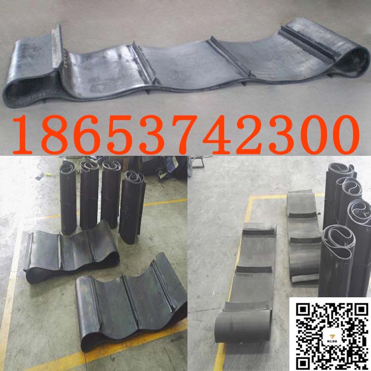 除铁器输送带厂家 橡胶材质除铁器皮带 胶条式除铁器环形带