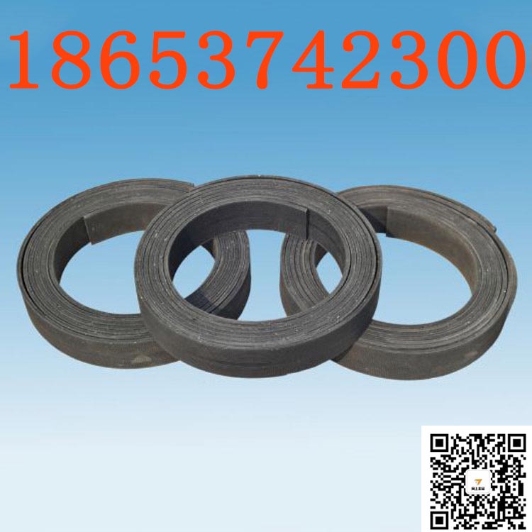 食品行业摩擦式制动带 石棉橡胶铜丝刹车带 耐磨摩擦片