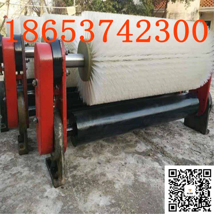 尼龙毛刷皮带清扫器 被动式清扫器带宽根据需求定做生产