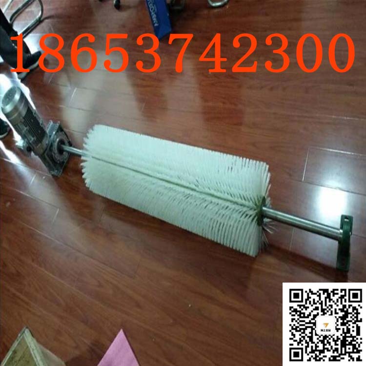 湖北武汉电动清扫器清扫残渣物料 旋转式电动清扫器