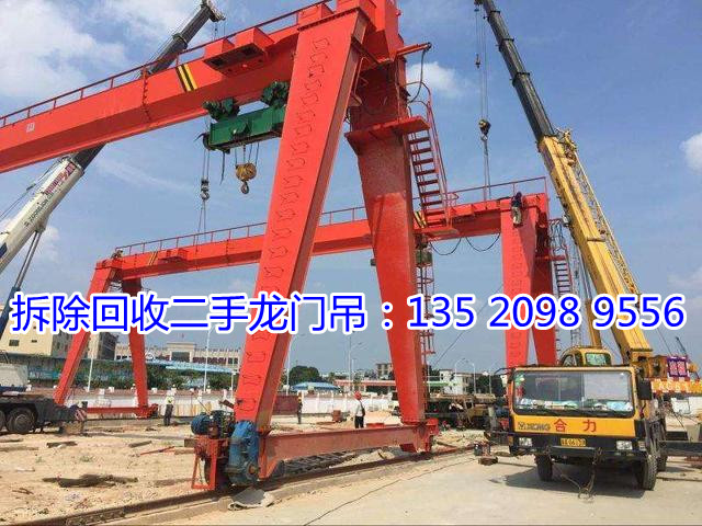 天津旧天车上门回收 二手桥式起重机天津各区拆除回收