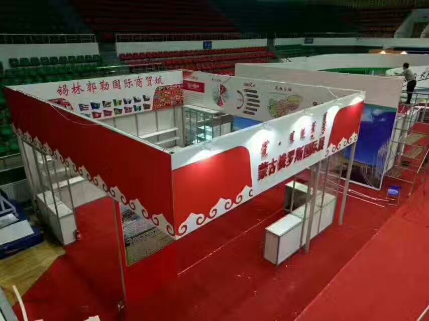 个性异形标摊特装展位出租搭建