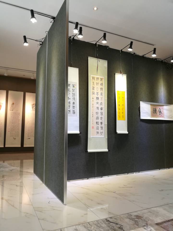 高品质双面磁性展板搭建出售