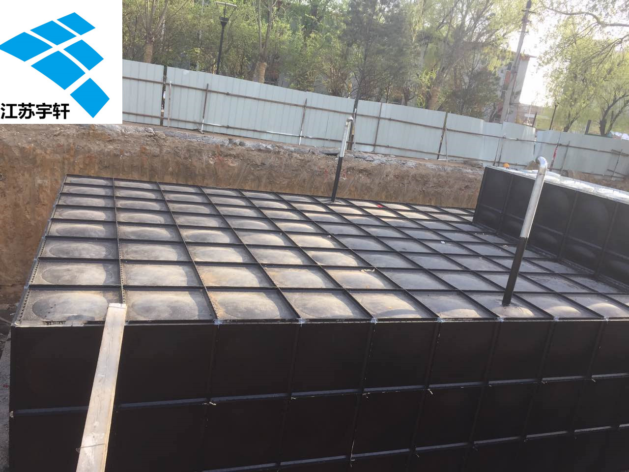 清远地埋式消防水箱