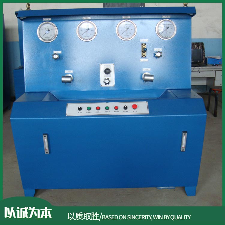 矿用单体支柱三用阀试验台 三用阀试验台矿用技术参数