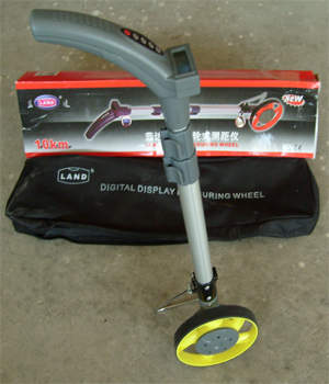 正品耐磨型测距轮 大轮尺 测量轮 高品质带灯