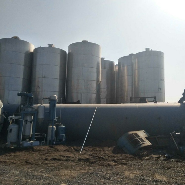 二手压力罐回收价格 储油罐储液罐回收 北京304不锈钢设备回收