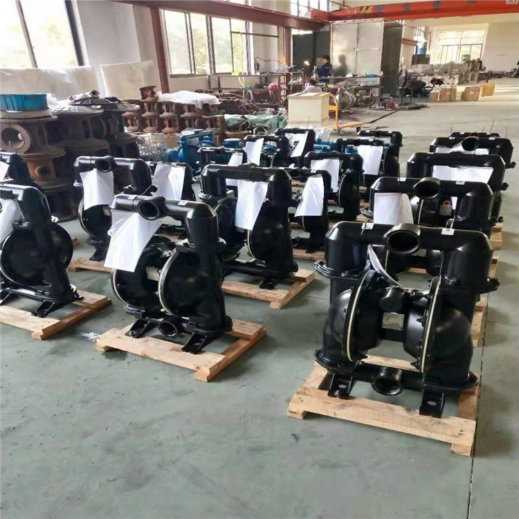 QBK-80气动隔膜泵 工业塑料隔膜泵 不锈钢材质