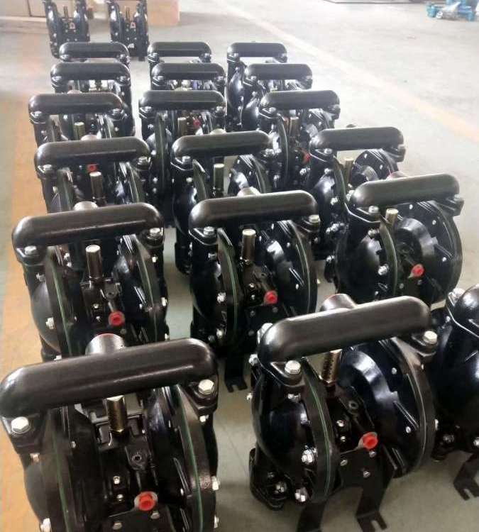 QBK-100气动隔膜泵 工业用气动隔膜泵 塑料材质