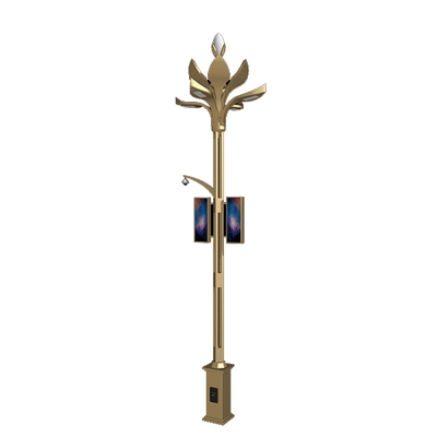 环境监测智慧灯杆上门安装