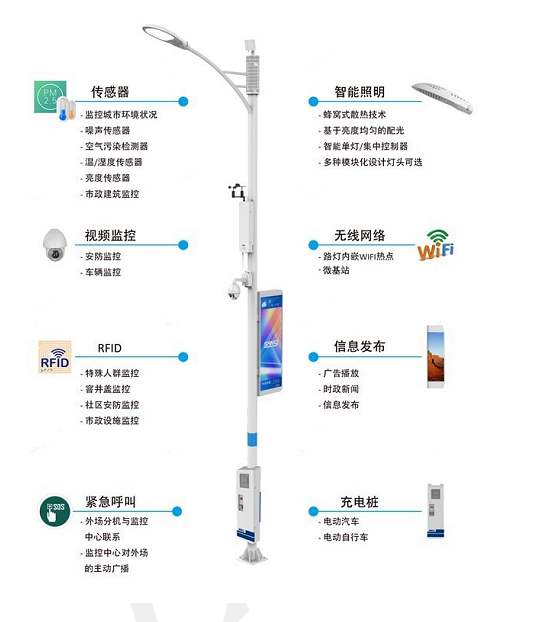 5G设备智慧灯杆供货厂家