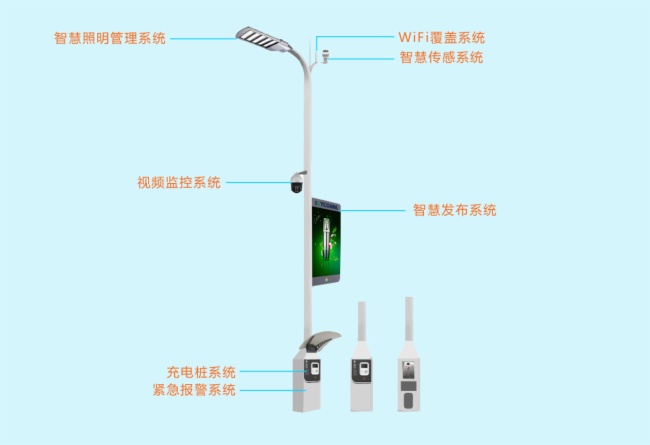 5G设备智慧灯杆批发
