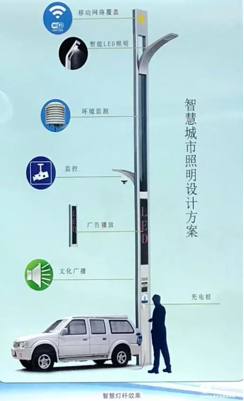 智能监控智慧灯杆批发