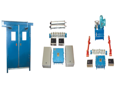 ZMK-Q气动无压风门行人行车纯气动无压风门操作方便