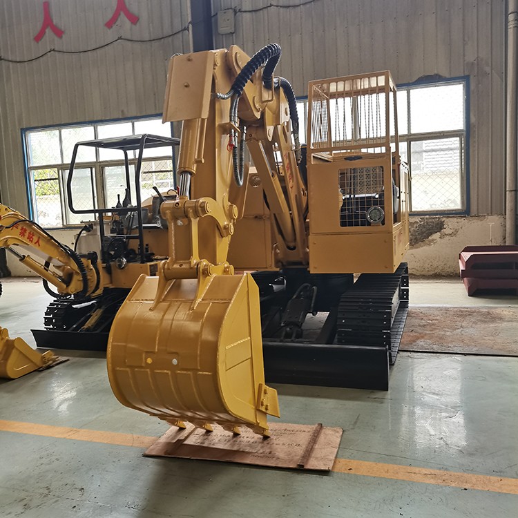 煤矿井下液压挖掘机总体机构及工作原理、工作性能